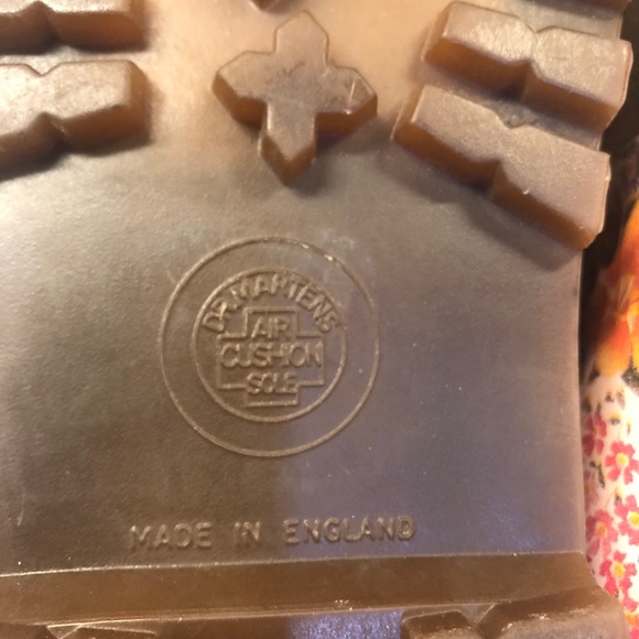 Vintage floral dr marten loafers. - Picture 7 of 13